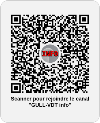 S'abonner au canal "GULL-VDT info S'abonner au canal "GULL-VDT info