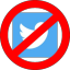Pas de twitter Pas de twitter